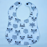Foxes Feeding Bib