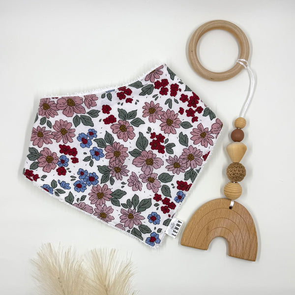 Flower Bandana Bib