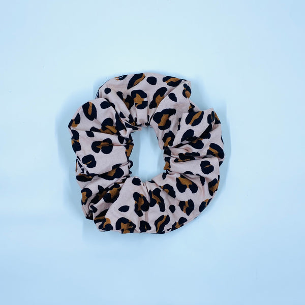 Leopard Print Scrunchie