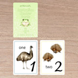 Australian Number Cards